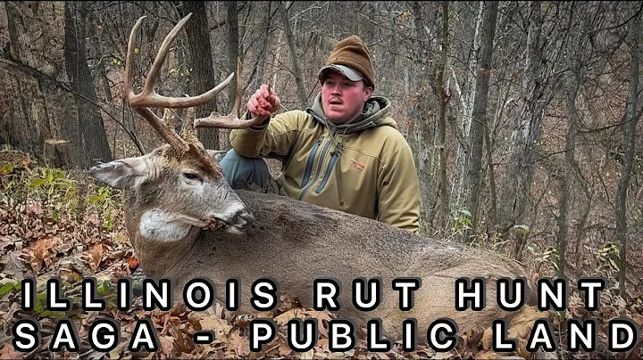 Thrills & Spills: Monster BUCK Hunt Amidst Illinois RUT Challenges (PUBLIC LAND)