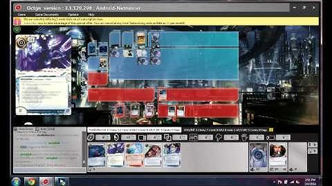 Android: Netrunner Andromeda vs NBN Fast Advance OCTGN