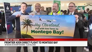 Frontier adds direct flight from Cleveland Hopkins International Airport to Montego Bay