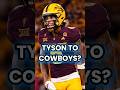 BUZZ: Jordyn Tyson To The Cowboys In The 2026 NFL Draft? #cowboys #nfldraft #shorts