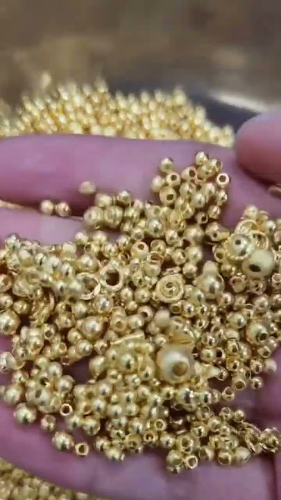 Let us listen to the voices of these golden treasures. #goldfactory #gold #money