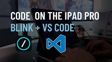 Coding on the iPad PRO || More Options || Blink + VS Code
