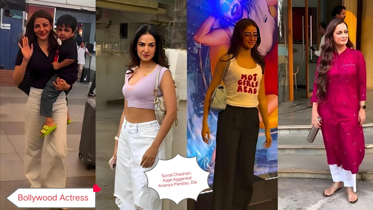 Bollywood Actresses | Sonal Chauhan | Ananya Panday | Kajal Agarwal | Dia Mirza | Viral Video 🔥