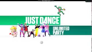 Just Dance Unlimited Party Menutracklist