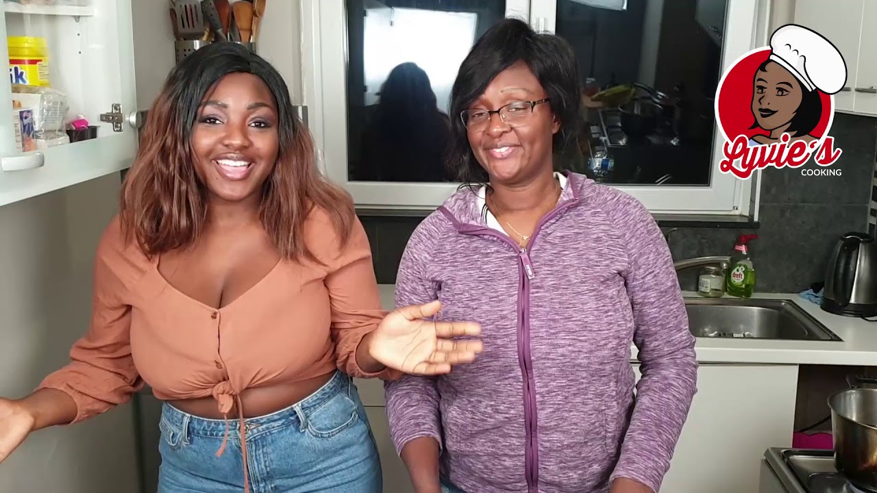 Beignets de banane à l'africaine avec ma Maman