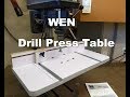 Wen Drill Press Table Review