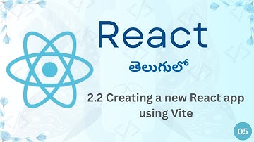 How to Install React App Using Vite | React App Tutorial in Telugu | TechZoom Media | TZM