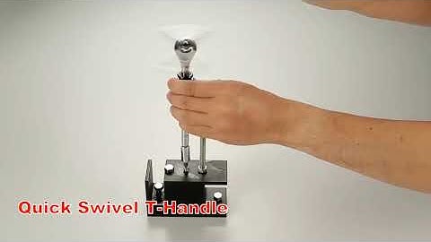 Universal Go-Through Ratchet & Quick Swivel T-Handle