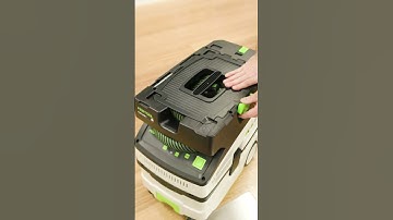 Easy transportation - CTMC MIDI #shorts 15l M Class 18V Cordless Mobile Dust Extractor