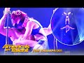 Duo Transcend: 50 Shades Of Danger Act With Wife DROPPING Husband | @America's Got Talent Champions