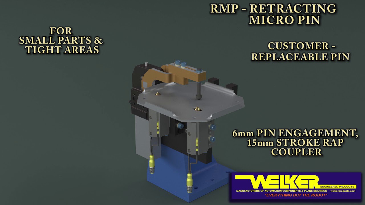Welker RMP Retracting Micro Pin - YouTube