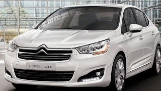 Тест драйв седан Citroen C4.