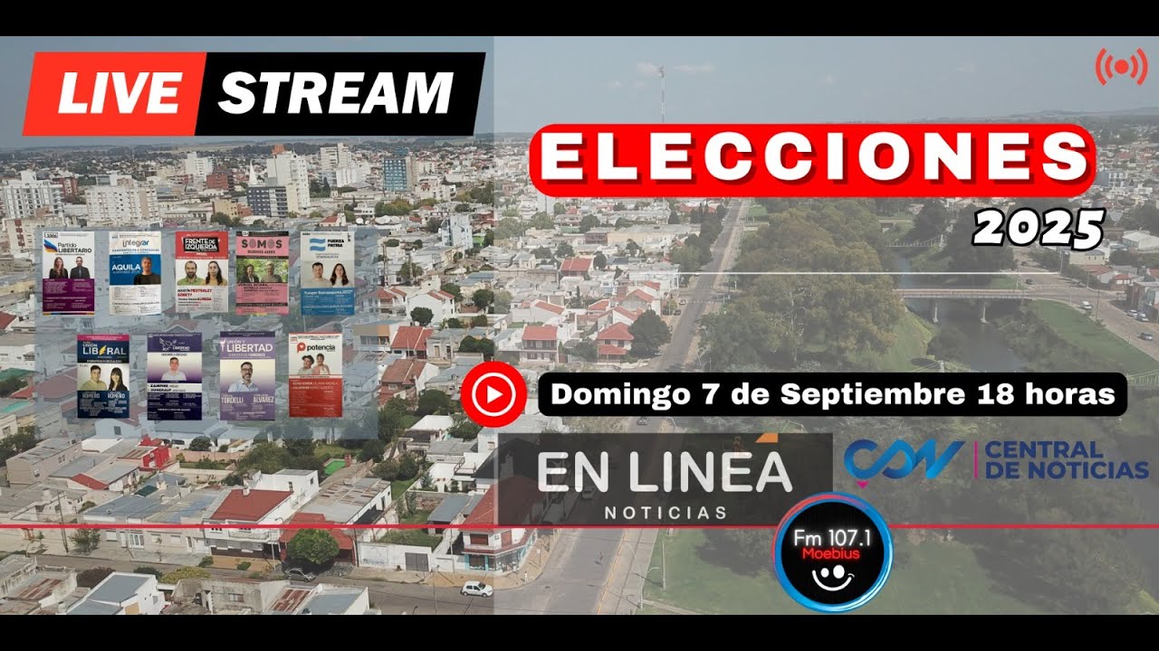 Cobertura en vivo de elecciones 2025 - YouTube