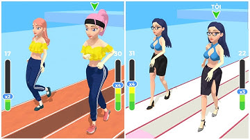 FASSHION MODEL WALK FUNNY GAME #6 | FASHION 3D GAME CATWALK ON ANDROID/IOS