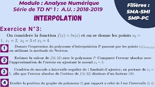 Famous Solved Exercises, Tutorial Set No. 1: Interpolation: USMBA-ENS-Fès Academic Year: 2018-2019: Exer... Net Worth