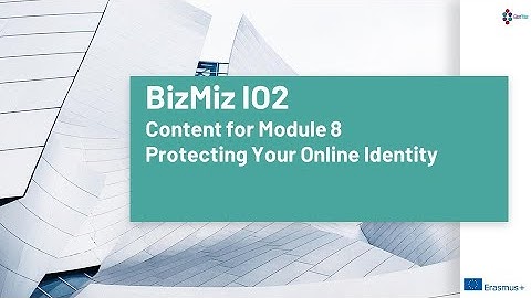 Protecting your Online Identity - BizMiz