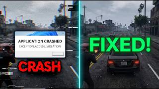 How to Fix GTA V Crashing After Prolonged FPS Drops by Adjusting CPU Priority and Affinity ✅