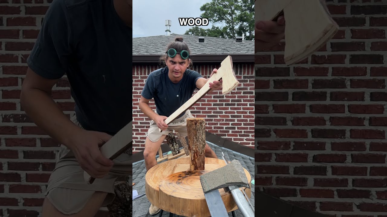 Testing New Materials For Our Axes Which One Is The Best 
