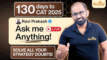 130 Days Strategic Planning & Doubt Solving by Ravi Prakash I #askmeanything