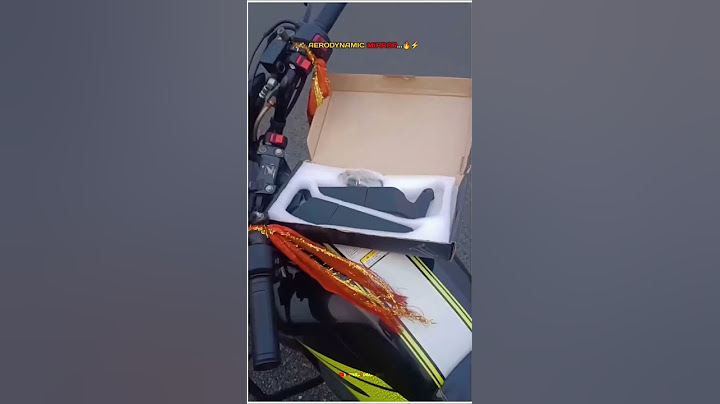 Aerodynamic Mirror For SP125🔥⚡ #mirror #modified #viralshorts #shorts