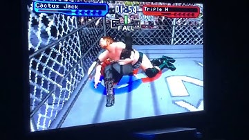 WWF SMACKDOWN 2 - HHH VS Cactus Jack