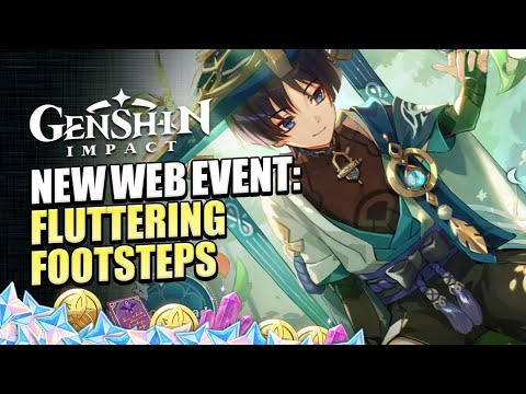 How To Play Fluttering Footsteps In The Fields Web Event | Wanderer Experience | Genshin Impact