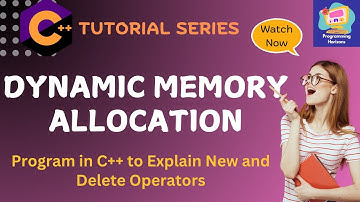 New and Delete Operators in C++ | Dynamic Memory Allocation in C++ Explained for Beginners
