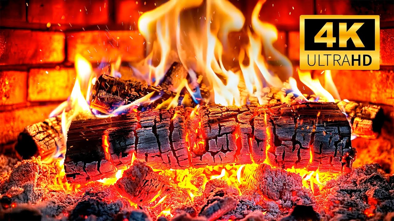 🔥 Расслабляющий камин в загородном доме (12 часов) | Тихое потрескивание огня