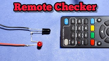 How To Make Remote Tester || IR Remote Tester || Remote Tester