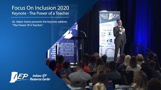 Focus On Inclusion 2020 Keynote - The Power Of A Teacher