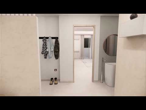 Vidéo: Design d'un appartement moderne. Conception d'appartement classique moderne