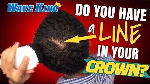 360 Waves: How To Fix the LINE in Your CROWN - BEST Way To Brush Your Crown!