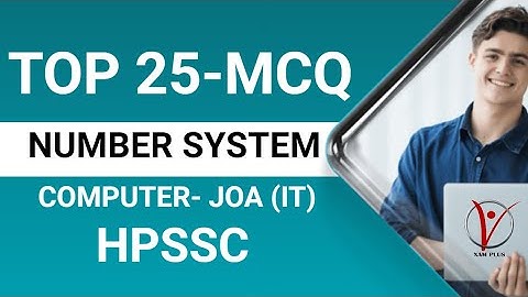TOP 25 MCQ | Number System | JOA (IT) - HPSSC
