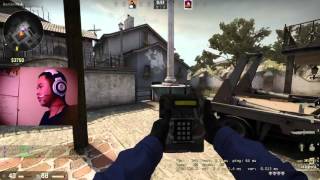 [Stream highlight] CS:GO Insane 1v5 Deagle Ace 2 kills 1 bullet