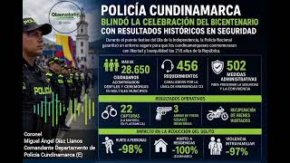 La seguridad fue protagonista durante la conmemoración de la independencia 2026 en Cundinamarca screenshot 3