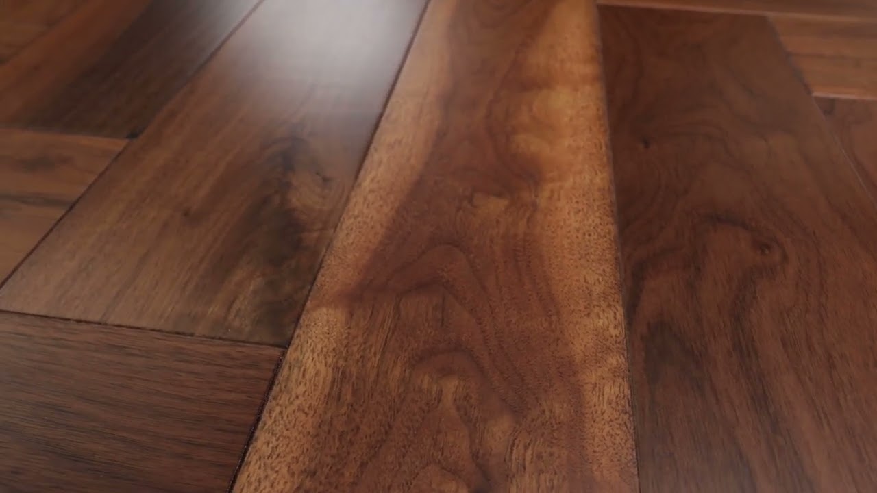 Anderson Tuftex Revival Walnut Herringbone Rye Engineered Hardwood