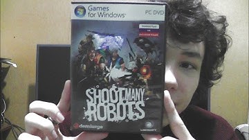 Настоящий диск с Shoot Many Robots! Игра моего детства
