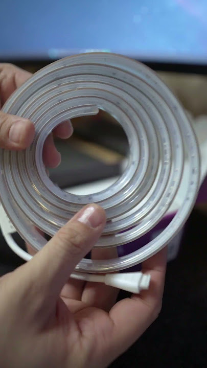 1 Minute Unboxing Philips HUE Lightstrip Plus #shorts #philipshue #philipshuebulb
