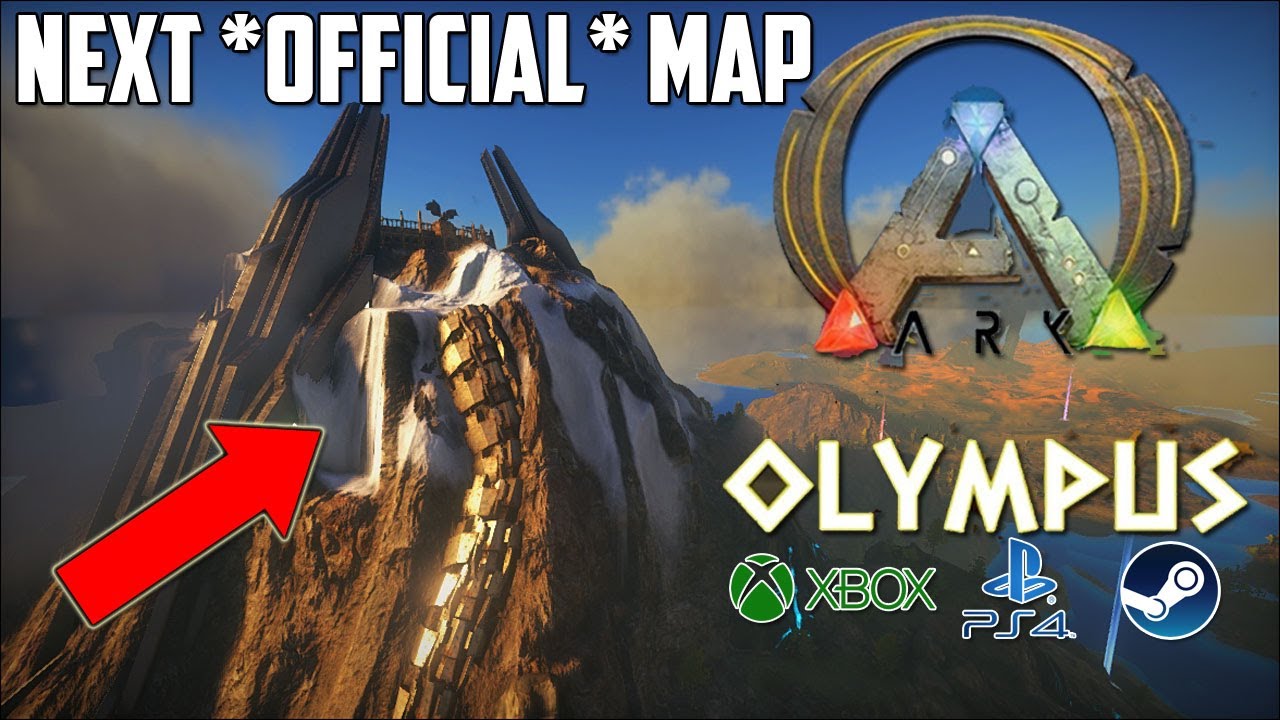 Ark S Next Free Dlc Map Olympus Showcase And More Official Map Youtube