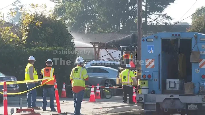 Gas explosion in San Francisco Bay Area damages homes, 6 taken to hospitals