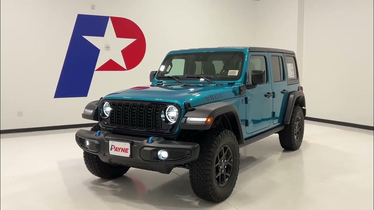 2024 Jeep Wrangler 4xe Willys Payne Edinburg CDJR Edinburg, Texas