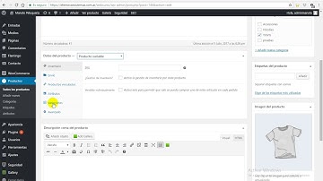 Crear variaciones de productos en Woocommerce con diferentes atributos