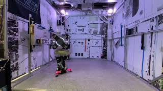 Astrobee testing at NASA Ames granite table