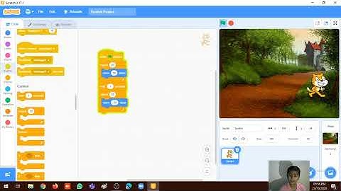 Scratch Simple Project | Made By Darsh Somwanshi | STNMS Latur | Class IV Lotus
