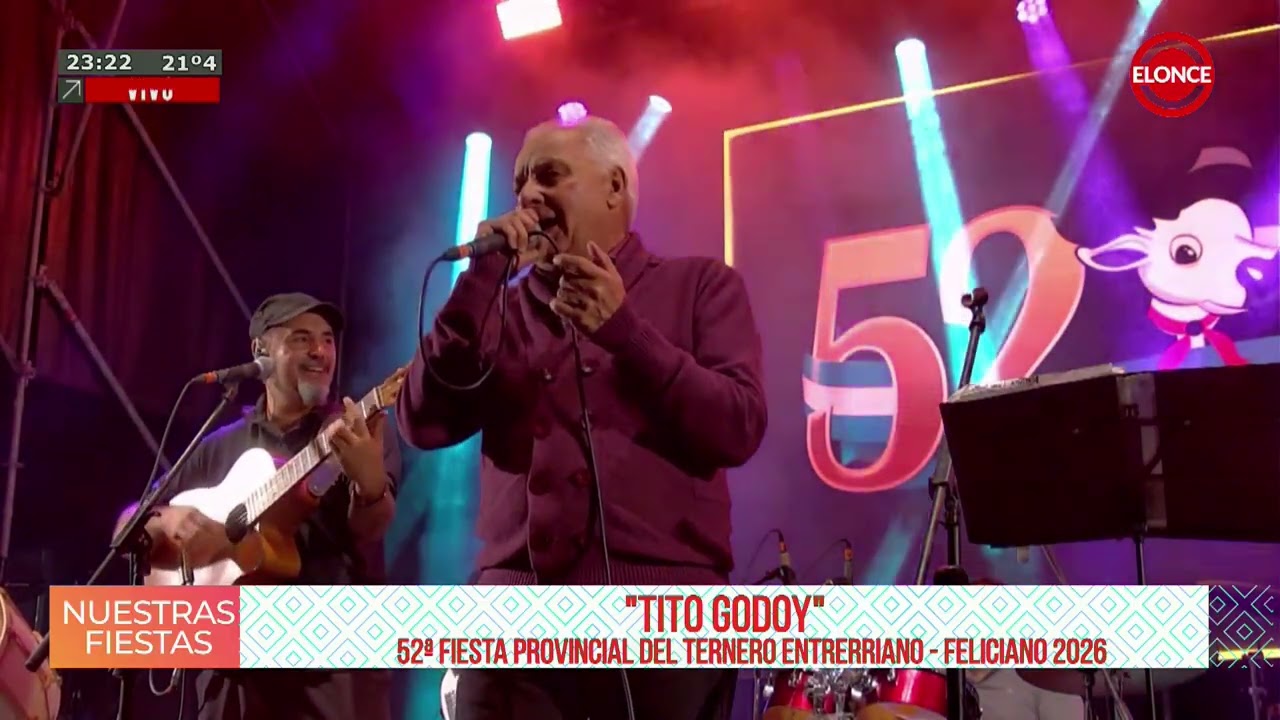 52ª Fiesta Provincial del Ternero Entrerriano Feliciano 2026  - Tito Godoy