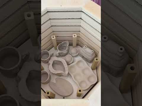 Loading the kiln