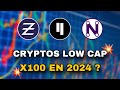 Ces cryptos lowcap peuvent faire x100 en 2024  