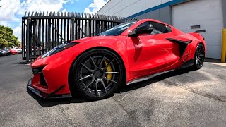 ZR1 & Z06 Steal the Show at This Epic Corvette Meet! @ Eclipse Window Tint July 2025