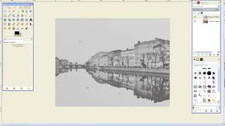 Как состарить изображение в GIMP. screenshot 2