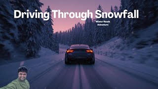 Driving Through Heavy Snowfall | Winter Roads Adventure in Bloomington, IL
